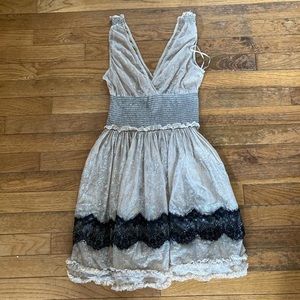Mesh Free People Mini Dress